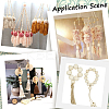 Natural Unfinished Wood Beads WOOD-SP0001-62D-6