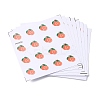 8 Sheets Plastic Waterproof Self-Adhesive Picture Stickers DIY-XCP0003-89-1