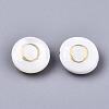 Natural Freshwater Shell Beads SHEL-S266-12O-2