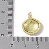 Brass Enamel Pendants KK-E110-07G-4