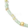 2Pcs Glass Seed Beaded Stretch Bracelets Sets for Women BJEW-MZ00296-03-4