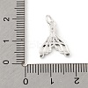 Brass Micro Pave Cubic Zirconia Pendants KK-K371-45S-3