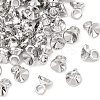 SHEGRACE Brass Bead Cap Bails XGRQ1U794-375P-1