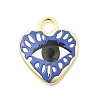 Printed Brass Pendants KK-K274-08G-14-1