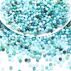 Electroplate Glass Beads GLAA-D020-01E-1