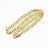 2  Strands Electroplate Non-magnetic Synthetic Hematite Beads Strands G-BBC0001-60G-2