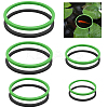 2 Sets 2 Colors EVA Foam Feeding Ring for Fish AJEW-CN0002-53-1