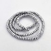 Electroplate Non-magnetic Synthetic Hematite Beads Strands G-J208B-03-1