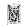 Non-Tarnish 201 Stainless Steel Pendants STAS-S105-LA211-17-1