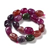 Dyed Natural Malaysia Jade Beads Strands G-P528-I04-01-3