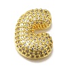 Brass with Cubic Zirconia Pendants KK-Q818-02C-G-1