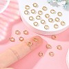 SHEGRACE Brass Ring Charm Connectors XGR-Q6M861-913G-4