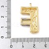Brass Pendants PALLOY-S036-01G-F-3