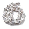 Natural Baroque Keshi Pearl Beads Strands PEAR-P064-15A-01A-3