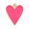Brass Enamel Pendants X-KK-M205-13G-02-1