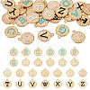 26Pcs 26 Styles Alloy Enamel Pendants ENAM-TA0003-49-1