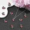 SHEGRACE Brass & Cubic Zirconia Charms XGRQ1R061-360P-5