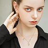 16Pcs 8 Style Rack Plating Alloy Charms FIND-CA0006-28-5