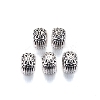 Tibetan Style Alloy European Beads TIBE-S314-75AS-RS-2