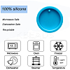 Flat Round Shape Keychain Molds Silicone Molds SIMO-PW0001-340-3