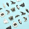 20Pcs 10 Styles Alloy Enamel Pendants ENAM-CJ0004-33-3