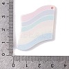 Rainbow Theme Acrylic Pendants MACR-U003-01G-3