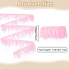 Ostrich Feather Tassel Ribbon DIY-GF0008-68A-2