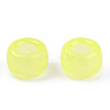 Transparent & Luminous Plastic Beads KY-T025-01-H08-3