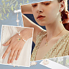 12Pcs 2 Style Brass Micro Pave Colorful Cubic Zirconia Pendants KK-DC0001-75-6