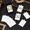 24Pcs PU Leather & Sponge Jewelry Pendant Nceklace Display Cards NDIS-SP0001-03A-02-5