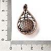 Natural Green Aventurine Pendants G-H065-02R-11-3