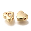 Brass Micro Pave Cubic Zirconia KK-Q001-05G-03-2