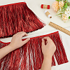 Polyester Tassel Ribbon OCOR-WH0045-38A-3