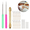 DIY Doll Hair Making Supplies Kits TOOL-GL0001-17-1