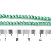 Baking Paint Synthetic Non-Magnetic Hematite Beads Strands G-H020-K01-05-4
