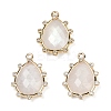 Natural Moonstone Faceted Pendants G-K347-06G-05-1