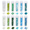 204~240Pcs 12 Colors 2-Hole Glass Seed Beads SEED-TA0001-19-1