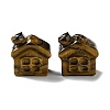 Natural Tiger Eye Carved Healing House Figurines DJEW-P015-01D-1