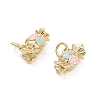 Rack Plating Brass Enamel Charms KK-G512-19D-G-2