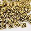 Tibetan Style Alloy Spacer Beads TIBEB-P002-02AG-NR-1