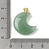 Natural Green Aventurine Pendants G-A297-02G-08-3