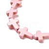 Synthetic Turquoise Dyed Beads Strands G-P507-06C-4