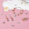 48Pcs 8 Style Valentine's Day Theme Alloy Pendants FIND-GA00001-94-5