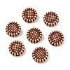 Opaque Acrylic Imitation Wood Beads AC-CBAB80E-01D-1
