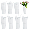 Galvanized Iron Flower Vase DIY-WH0899-461A-1