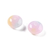 Two Tone Transparent Resin Beads RESI-S013-01E-3