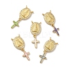 Brass Charms KK-B059-52G-1