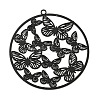 Spray Printed 430 Stainless Steel Pendants STAS-P359-01H-1
