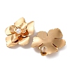 Alloy Flower Stud Earrings for Women EJEW-U028-14G-2