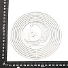 201 Stainless Steel Connector Charms/Links STAS-D386-05C-P-3